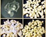 カップヨーグルトで林檎チーズケーキ風作り方4写真