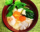 マカ入り関東風お雑煮作り方6写真