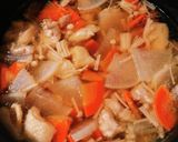 我が家の鶏雑煮作り方7写真