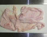 ウィンナーの鶏皮巻き　カレー風味作り方1写真