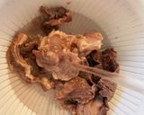 牛すじ肉の下拵え作り方3写真