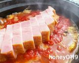 ベーコンと白菜のトマト煮込み作り方8写真