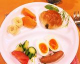 ワンプレート朝ごはん作り方3写真