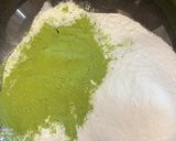抹茶チョコレートバター餅作り方4写真