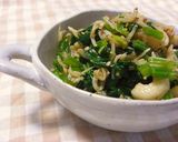 ご飯のお供に❤大根の葉と竹輪のゴマ炒め作り方5写真