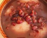 小豆缶の小餅入りの簡単おしるこ/ぜんざい作り方2写真
