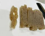 こんにゃくの甘辛煮作り方1写真