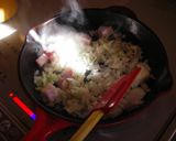 スキレットで即席リゾット★作り方1写真