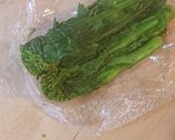 菜の花生ハム巻き作り方1写真