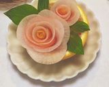お正月✿お節ぱっと華やぐ✿なますバラの花作り方2写真