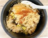 塩昆布で「サツマイモの炊き込みごはん」作り方4写真