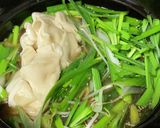 ラーメンスープの素で作る水餃子中華鍋作り方5写真
