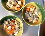 お節リメイク筑前煮蒲鉾飯泥棒甘辛春雨炒煮作り方12写真