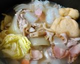 大根と豚肉系色々入りコンソメおでん作り方3写真