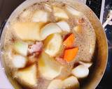 赤酒でしっとりふっくら定番の肉じゃが作り方4写真