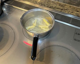 簡単＃玉ねぎと油揚げのお味噌汁作り方1写真