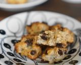 胡桃とチョコチップの酒粕オーツクッキー作り方7写真