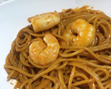 絶品　最強　エビとトマトのスパゲッティ作り方6写真