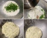 手作りパクチー入り　焼き餃子の皮作り方2写真