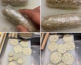 手作りパクチー入り　焼き餃子の皮作り方3写真