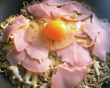◆リメイク♡とろとろ卵の蕎麦ピッツァ◆作り方6写真