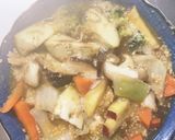 お一人様☆飯泥棒根菜茄子甘辛温野菜サラダ作り方17写真
