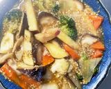 お一人様☆飯泥棒根菜茄子甘辛温野菜サラダ作り方18写真