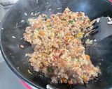 納豆明太子チャーハン作り方9写真