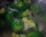 生ハム・ブロッコリーのカルボナーラ作り方1写真