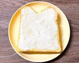 粉チーズとオリーブオイルのトースト作り方2写真