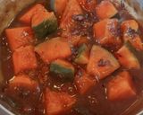 あずきかぼちゃ(いとこ煮)作り方3写真