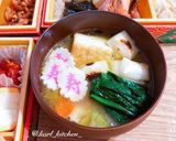 簡単野菜たっぷり味噌味雑煮　覚書作り方10写真
