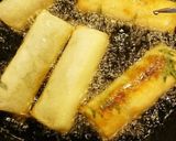 カキと大葉チーズ春巻き作り方6写真