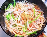 もやしとささみのニラ薬味ラーメン作り方8写真