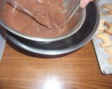 バレンタインハートの見えるチョコクッキー作り方10写真