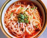 もやしとささみのニラ薬味ラーメン作り方12写真