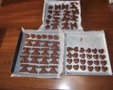 バレンタインハートの見えるチョコクッキー作り方11写真