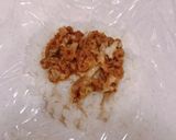 牛焼肉キンパ風、チーズキンパのおにぎり！作り方5写真