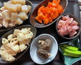 根菜たっぷり筑前煮作り方1写真