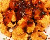海老の甘酢ケチャップ餡かけ作り方5写真