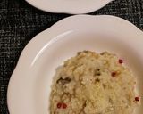 カキのチーズリゾット風作り方5写真