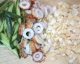 おからちくわきゅうりコーンのポテサラ風作り方1写真