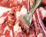 簡単♪強炭酸と焼き肉のたれでスペアリブ煮作り方1写真