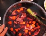 牛肉の赤ワイン煮- ブルゴーニュ風作り方2写真