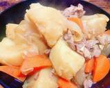 赤酒でしっとりふっくら定番の肉じゃが作り方8写真