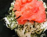 オープンおにぎり●海苔明太子ごはん作り方1写真