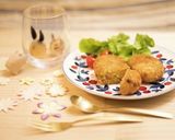 栗きんとんリメイクde大豆ミートコロッケ作り方4写真