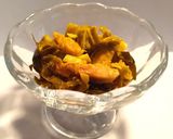 カレーのトロミに里芋作り方4写真