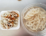 れんこんとちくわのバターじょうゆきんぴら作り方1写真