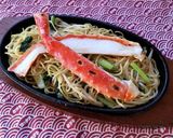 かに塩焼きそば♪作り方1写真